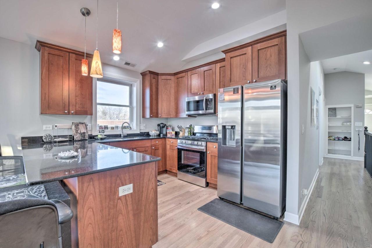 Chicago Condo With Balcony Walk To Cta Stations! Екстериор снимка